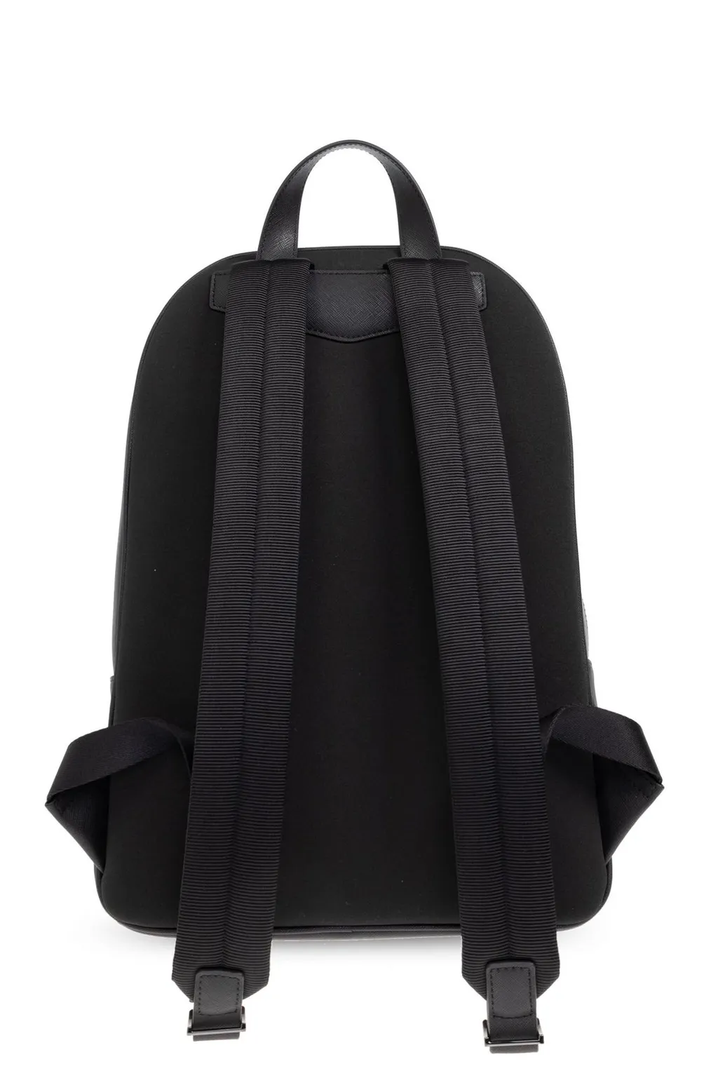 Emporio Armani Logo Debossed Zipped Backpack
