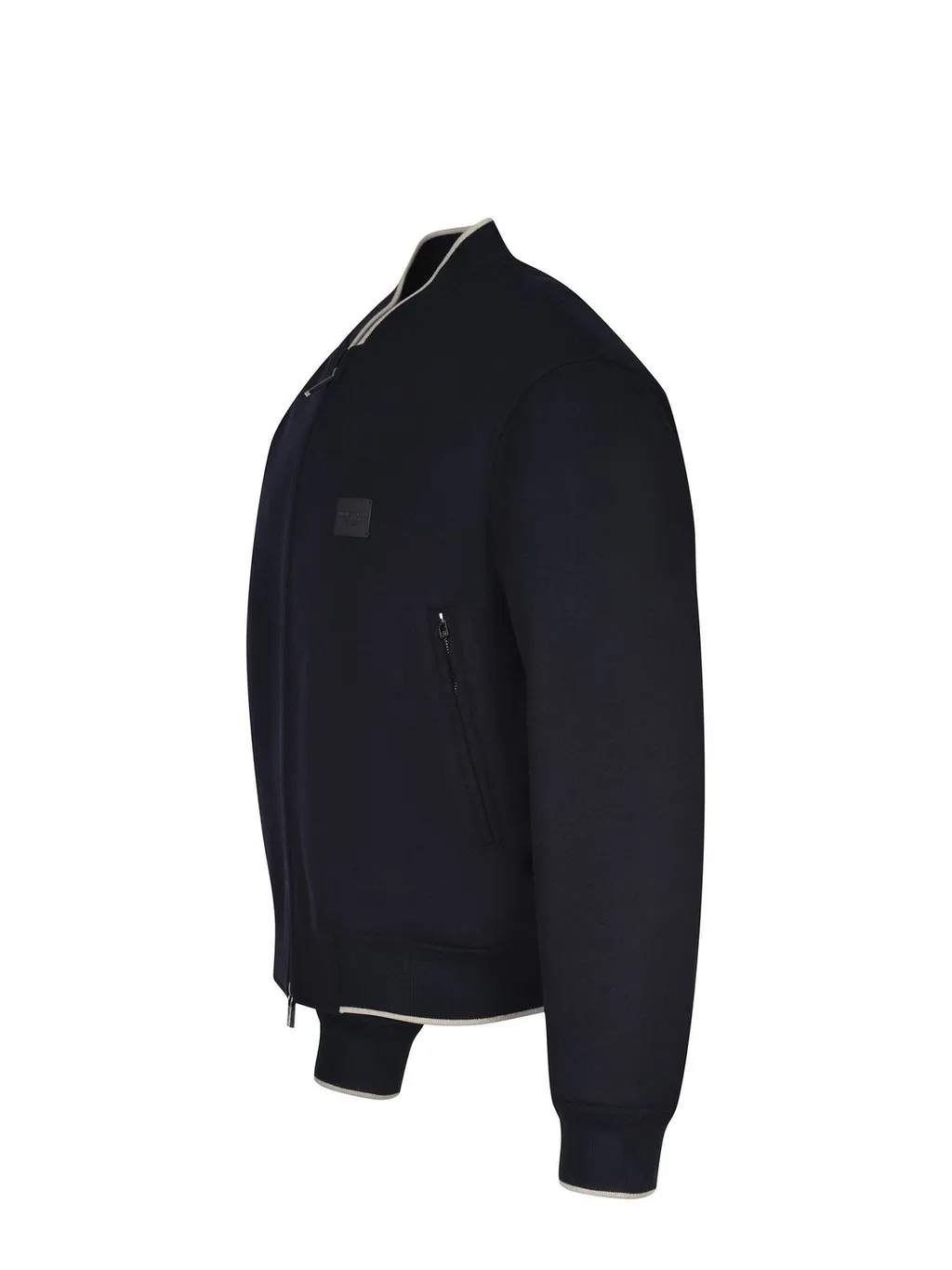 Emporio Armani Ribbed Collar Jacket