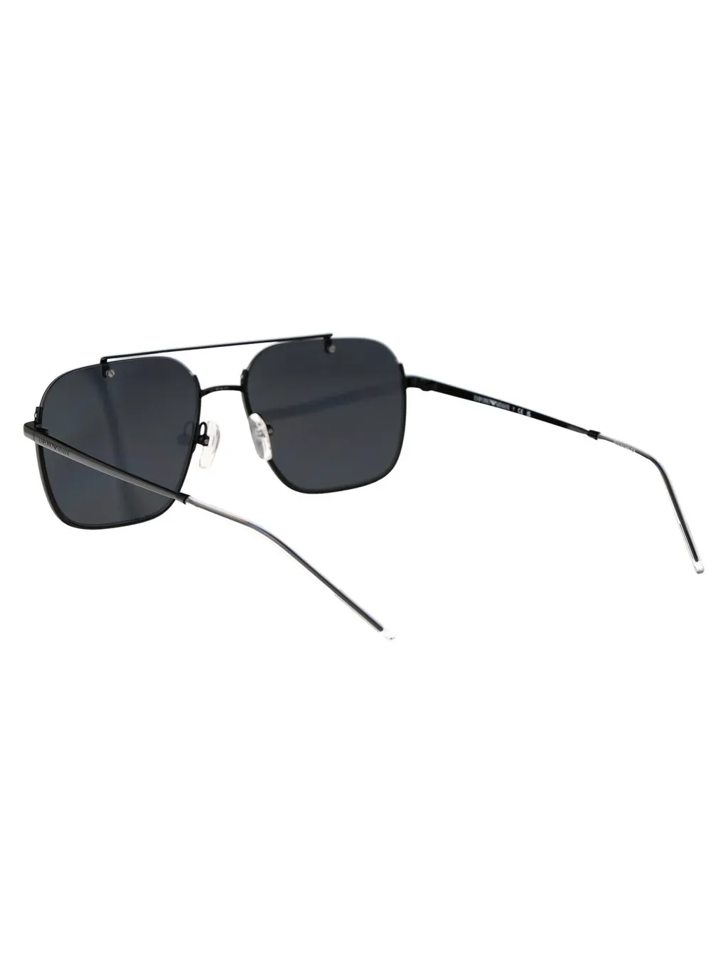 Emporio Armani Rectangle-Frame Sunglasses