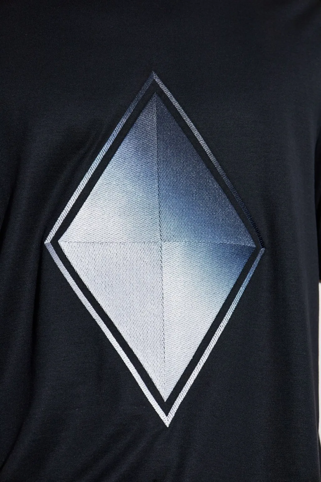 Emporio Armani Embroidered Crewneck T-Shirt