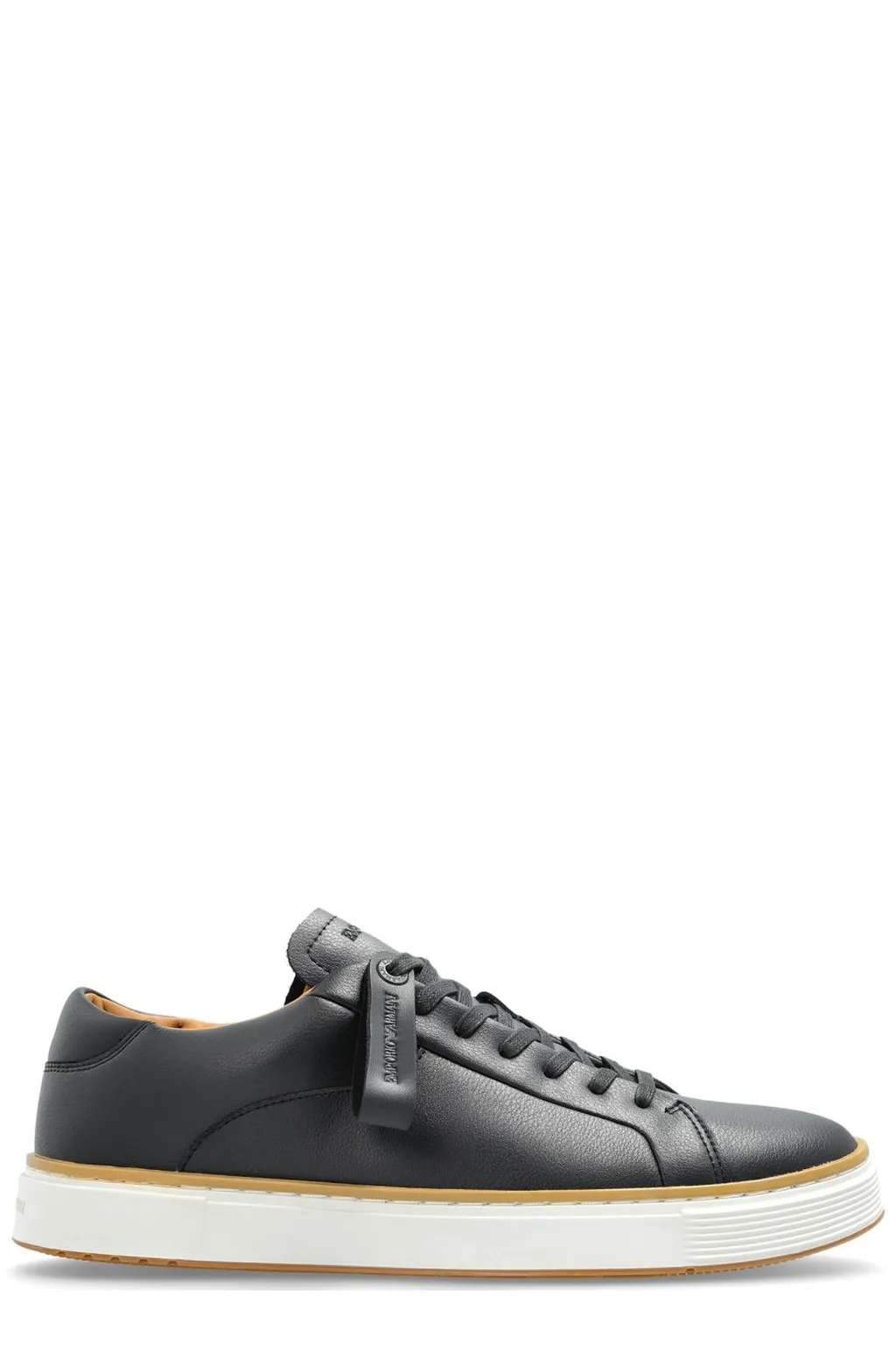 Emporio Armani Logo Embossed Sneakers