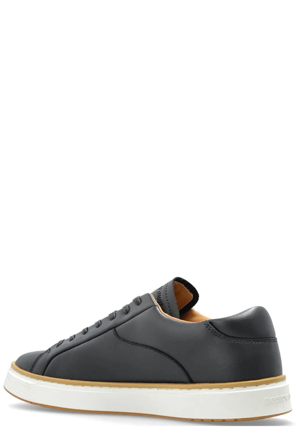 Emporio Armani Logo Embossed Sneakers