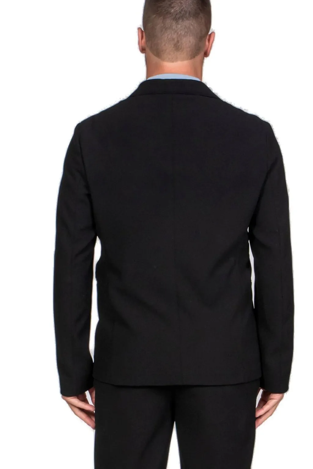 Emporio Armani Single-Breasted Tailored Blazer