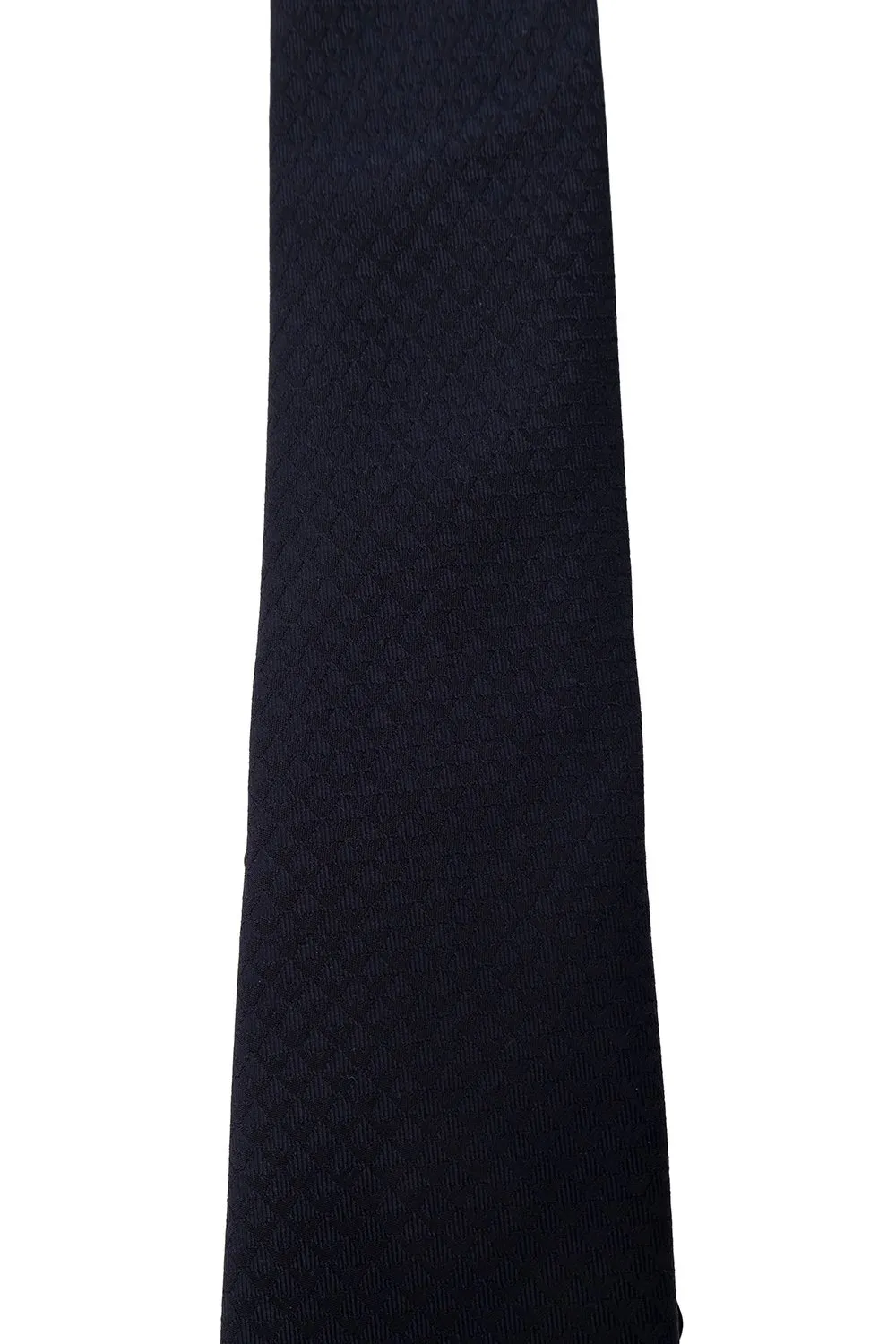 Emporio Armani Monogram-Jacquard Pointed Tip Tie