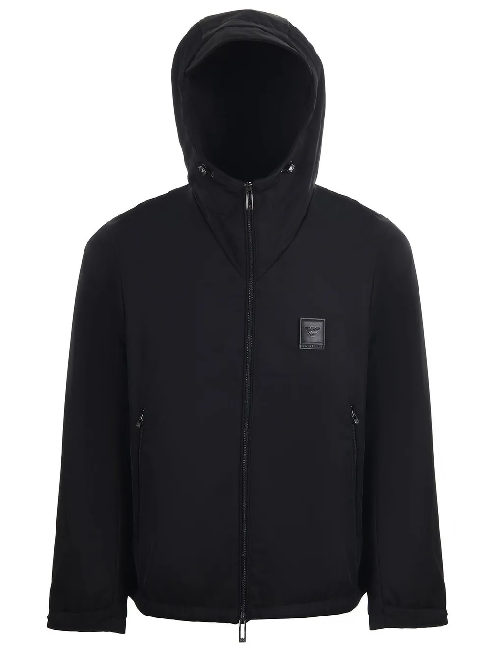 Emporio Armani Hooded Zip-Up Jacket