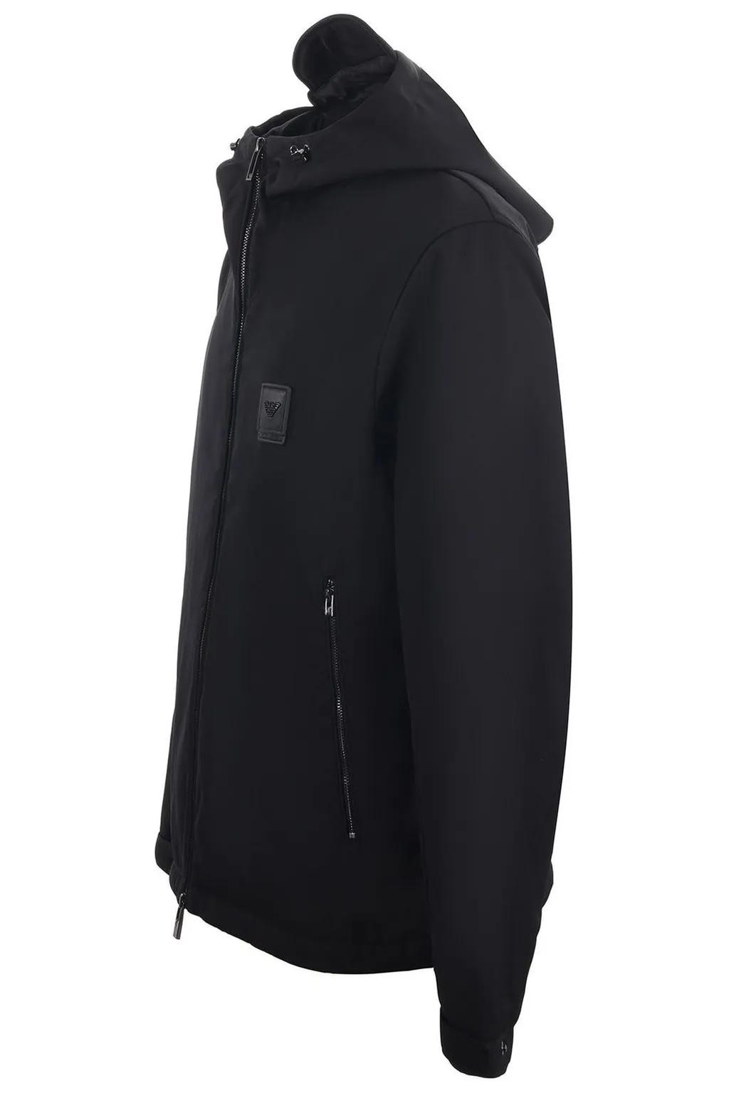 Emporio Armani Hooded Zip-Up Jacket