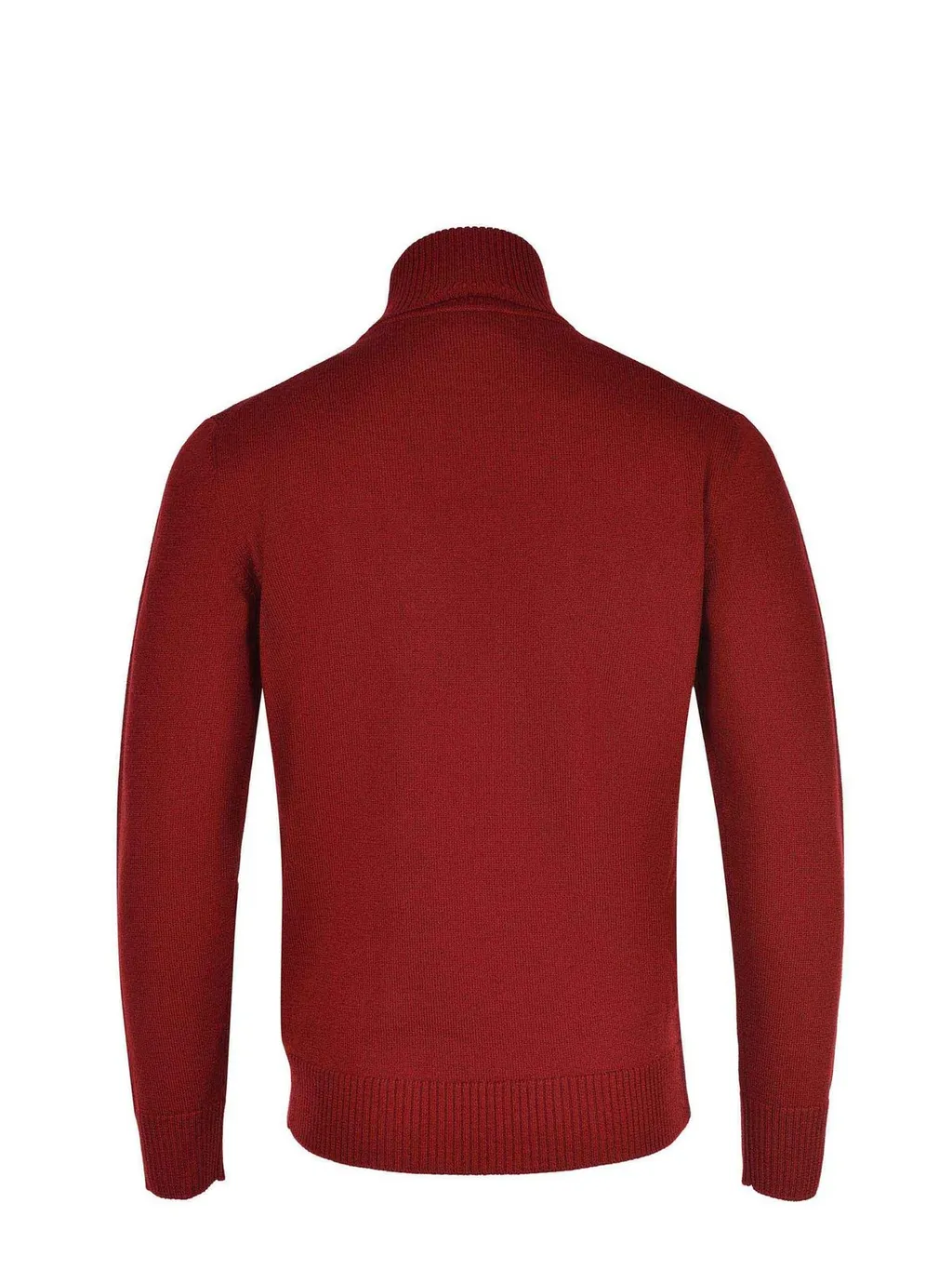 Emporio Armani Ribbed High Neck Knitwear