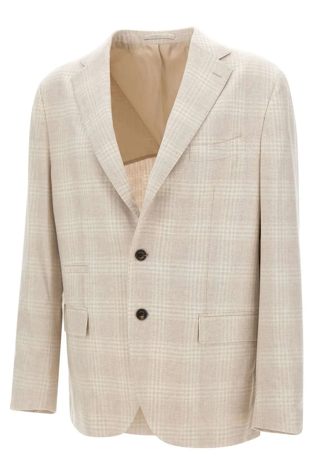 Eleventy Checked Blazer Jacket