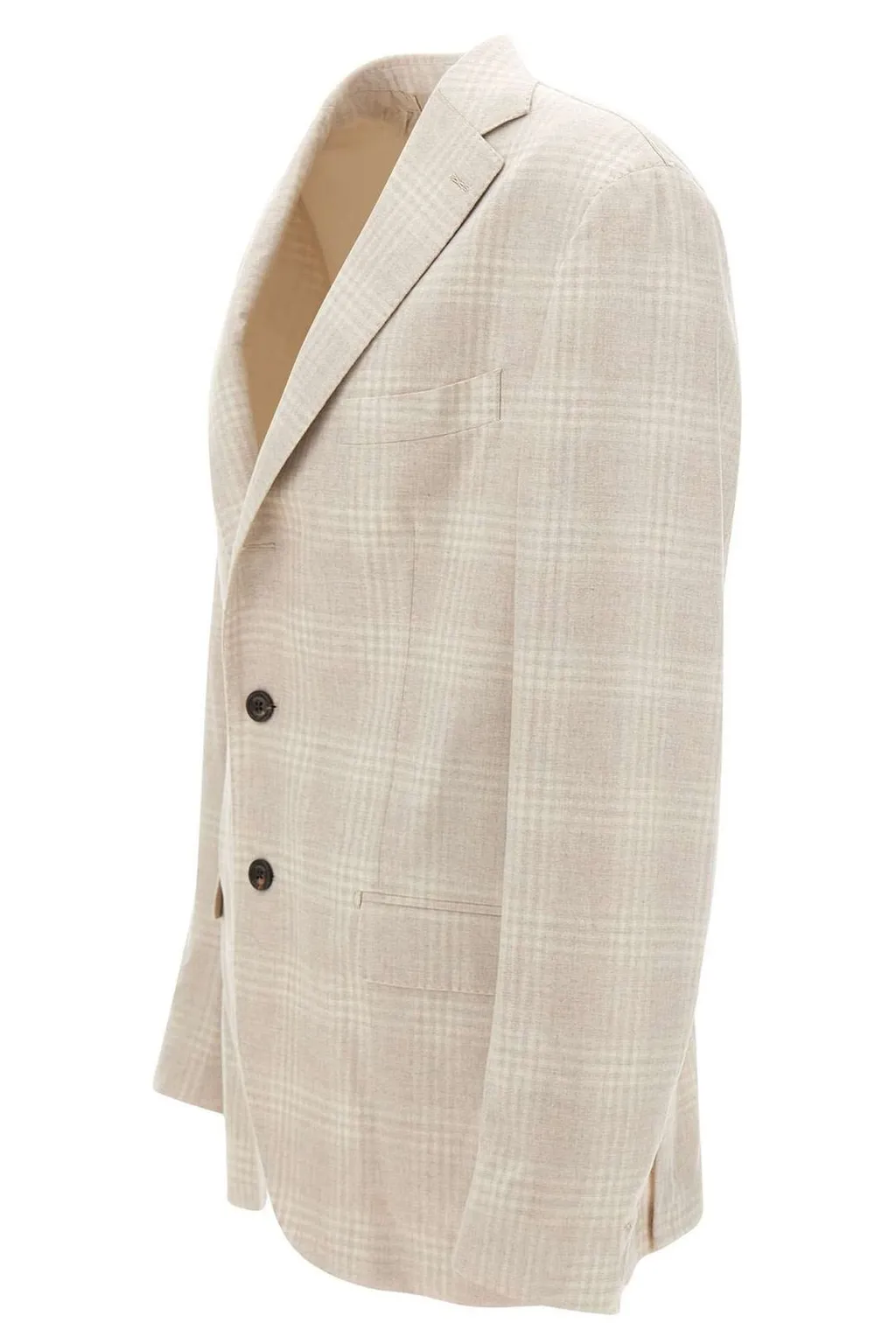 Eleventy Checked Blazer Jacket