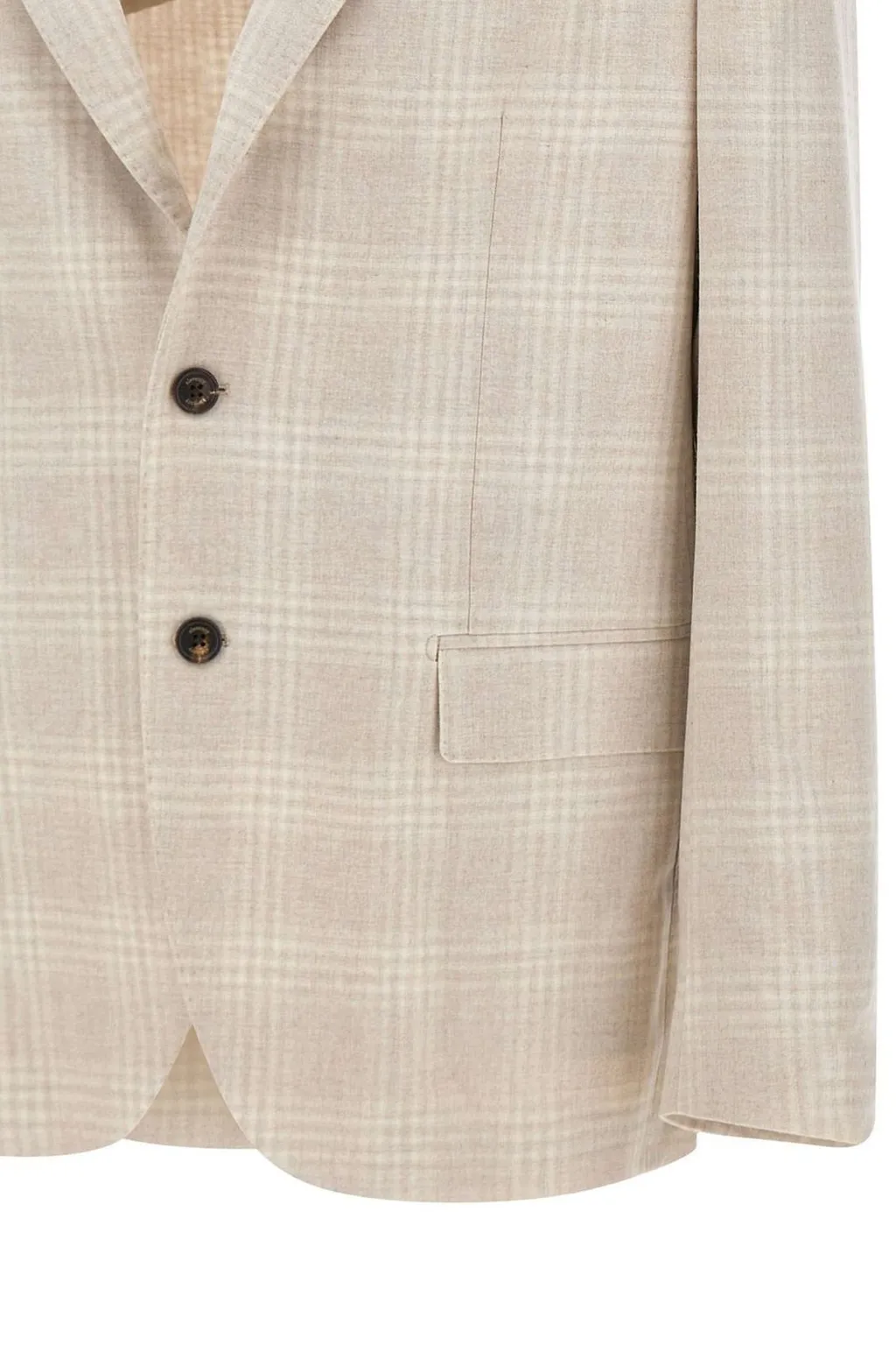 Eleventy Checked Blazer Jacket