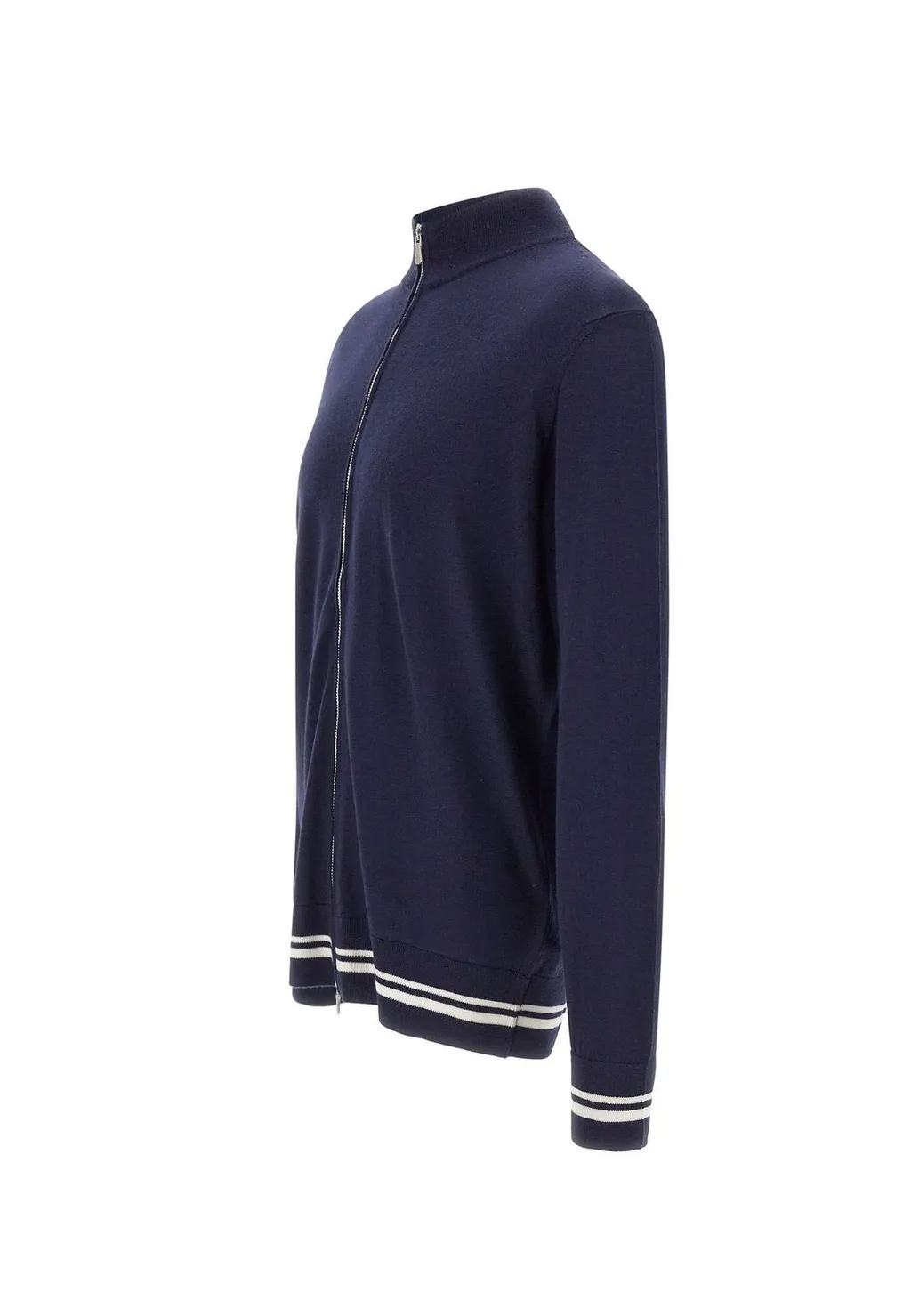 Eleventy Two-Way Zip Knitwear