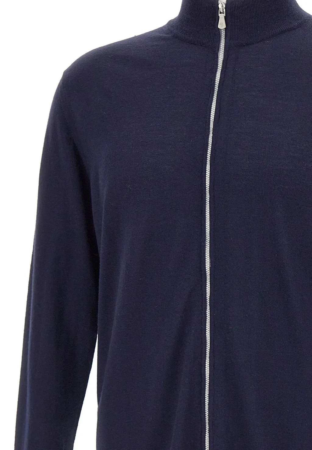 Eleventy Two-Way Zip Knitwear