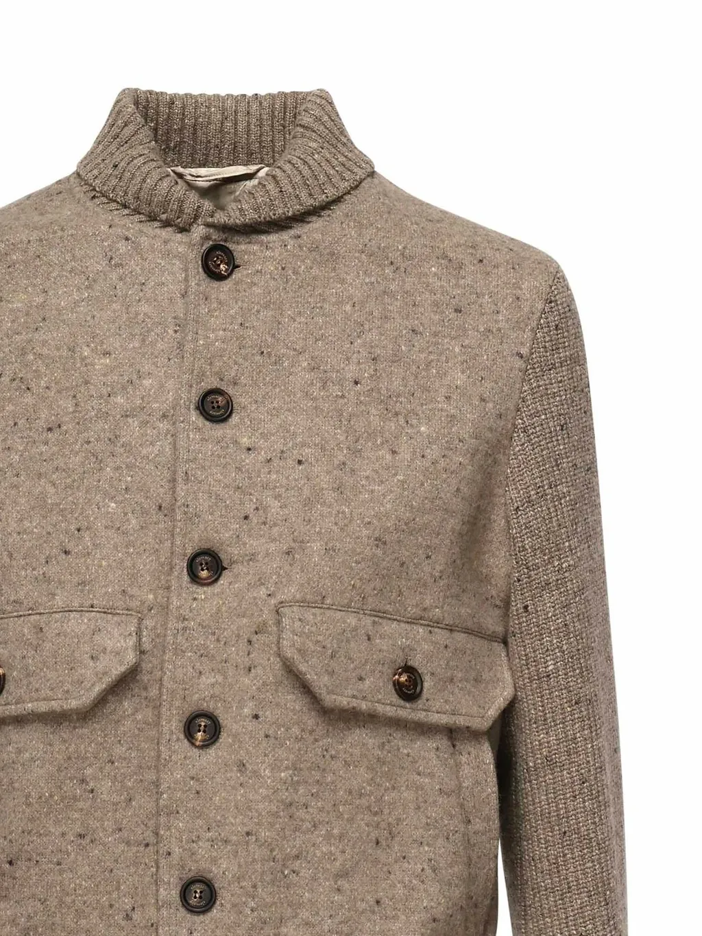 Eleventy Ribbed Cuff Jacket