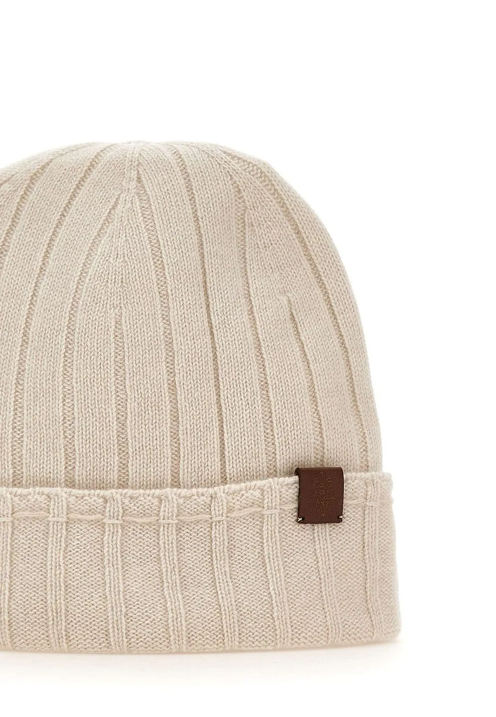 Eleventy Ribbed Cashmere Beanie