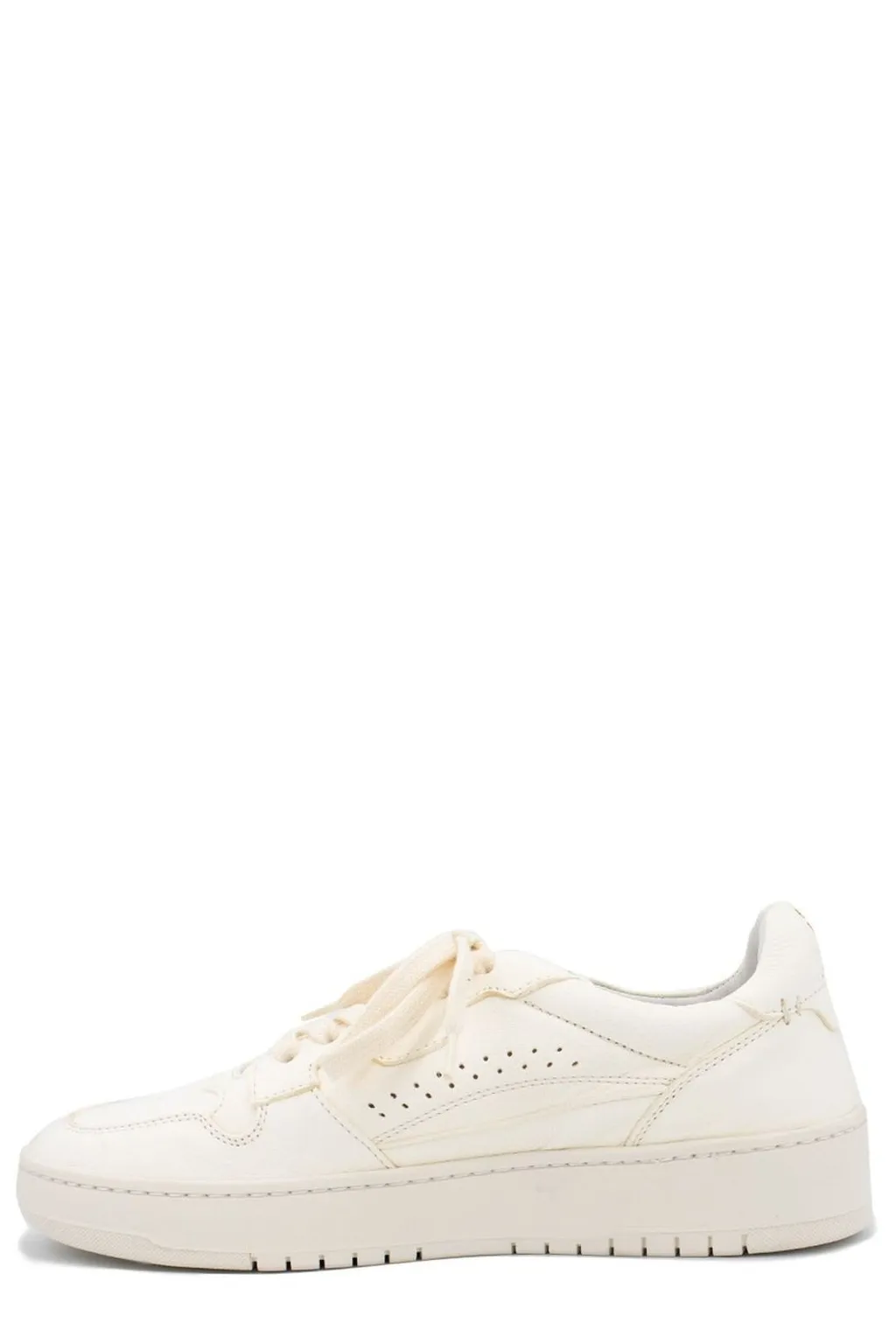 Eleventy Perforated Detailed Sneakers