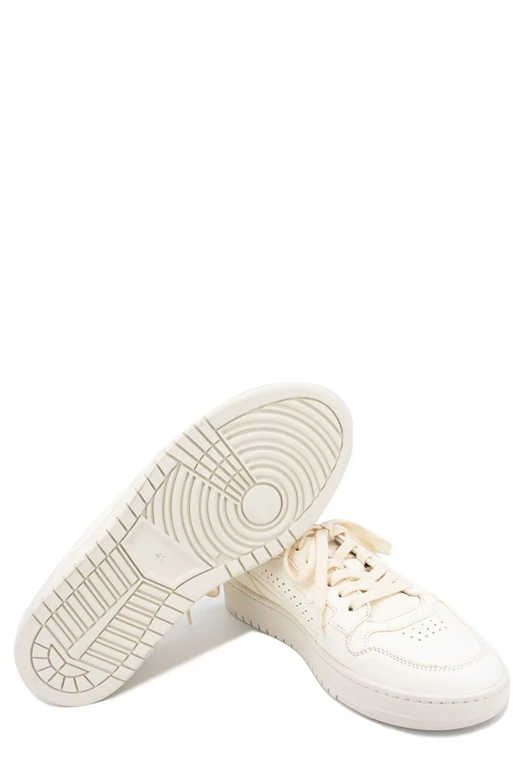 Eleventy Perforated Detailed Sneakers