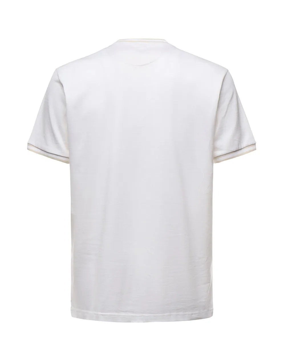 Eleventy Contrast Trim T-Shirt