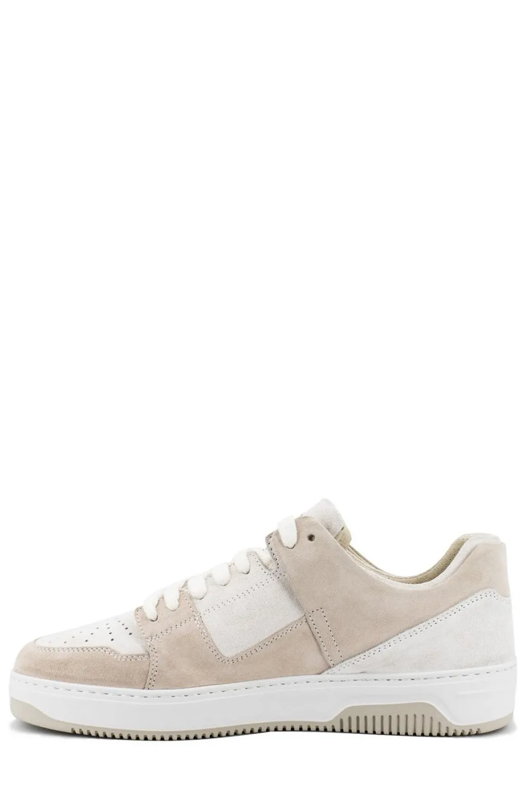 Eleventy Logo Patch Low Up Sneakers