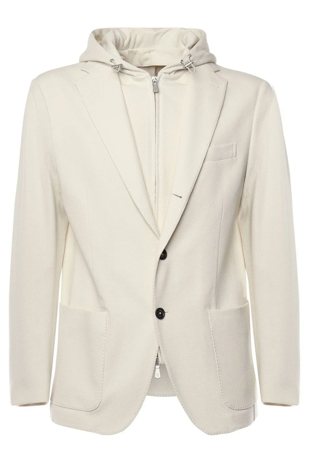 Eleventy Hooded Blazer Jacket