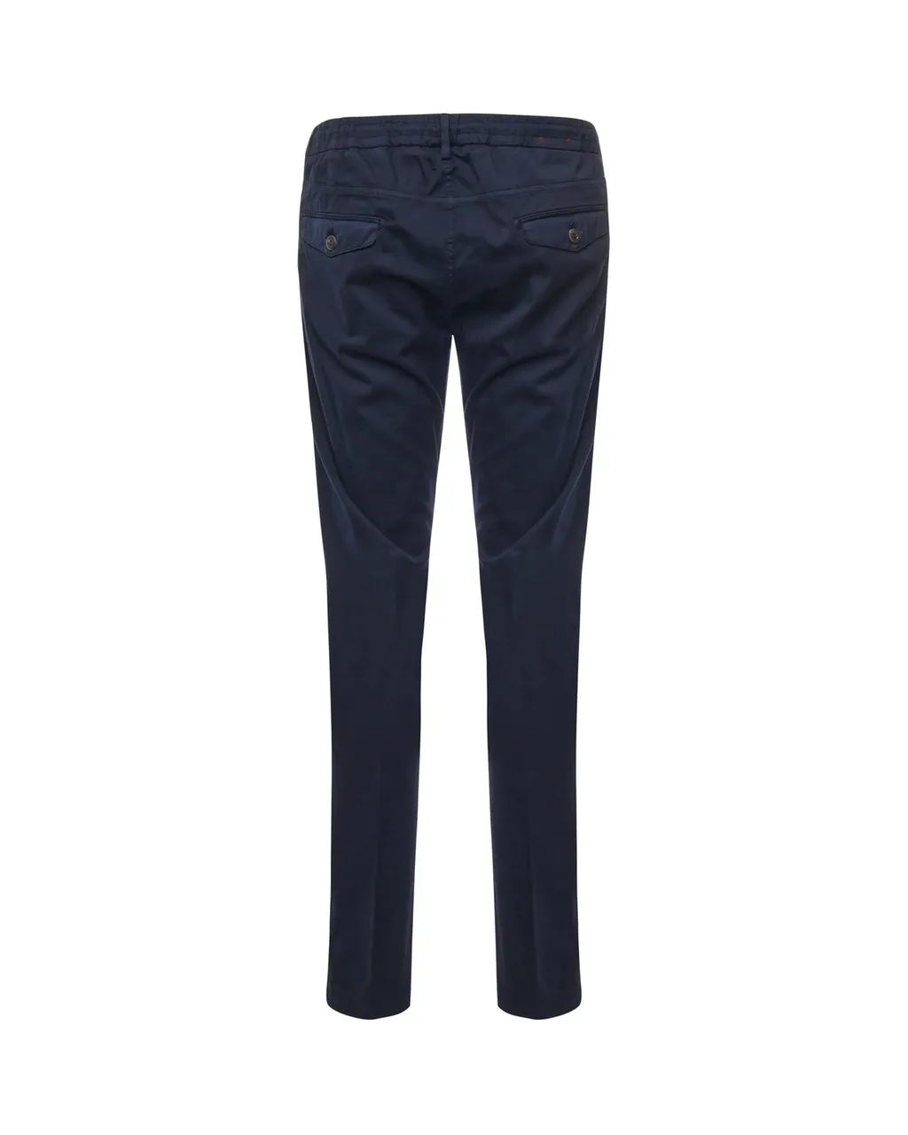 Eleventy Drawstring Straight-Leg Trousers