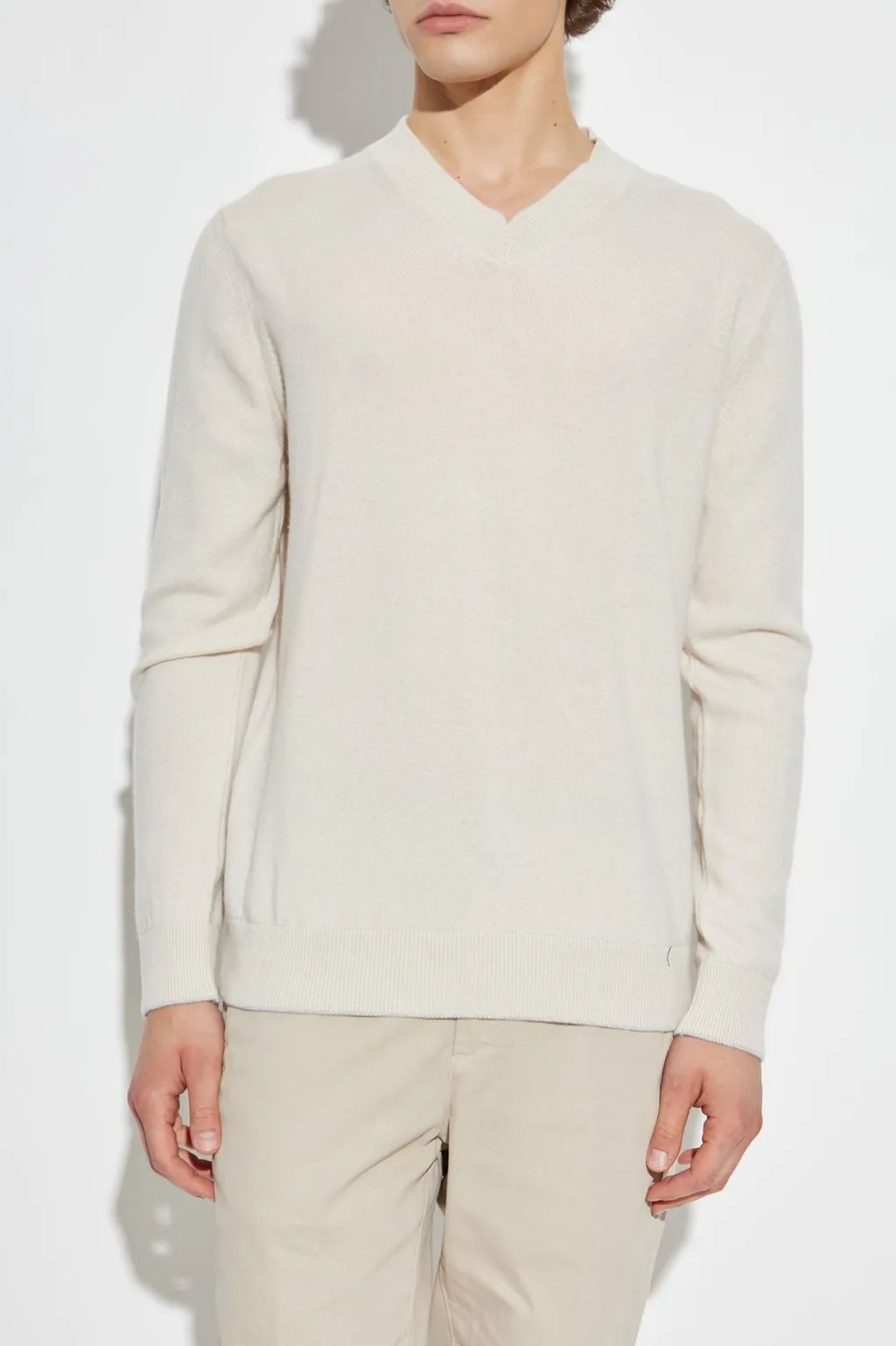 Eleventy V-Neck Knit Sweater