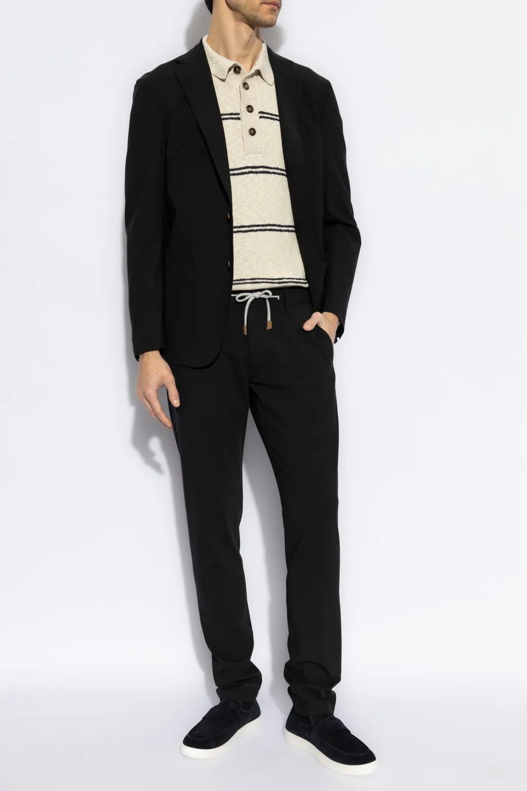 Eleventy Tailored Drawstring Pants