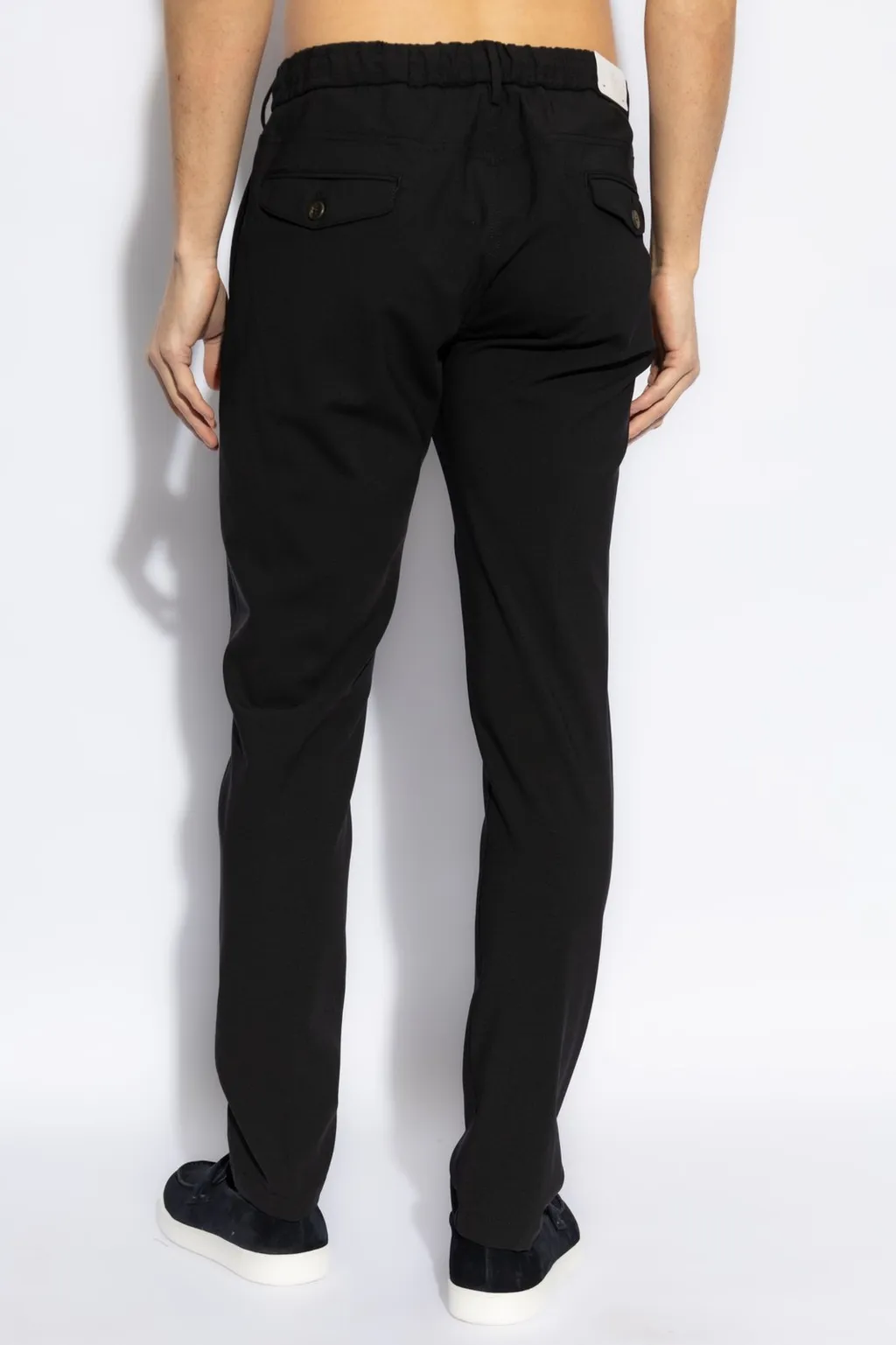 Eleventy Tailored Drawstring Pants