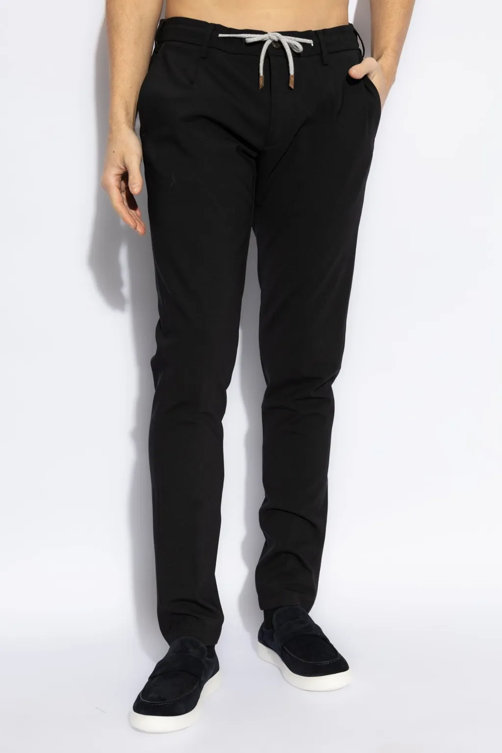 Eleventy Tailored Drawstring Pants
