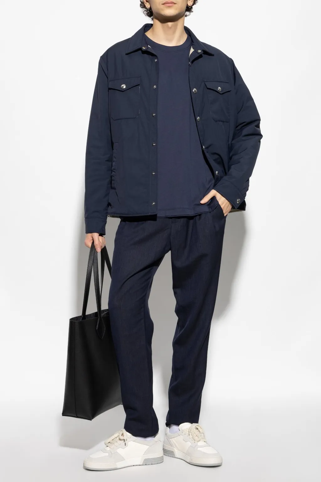Eleventy Classic Button-Up Jacket