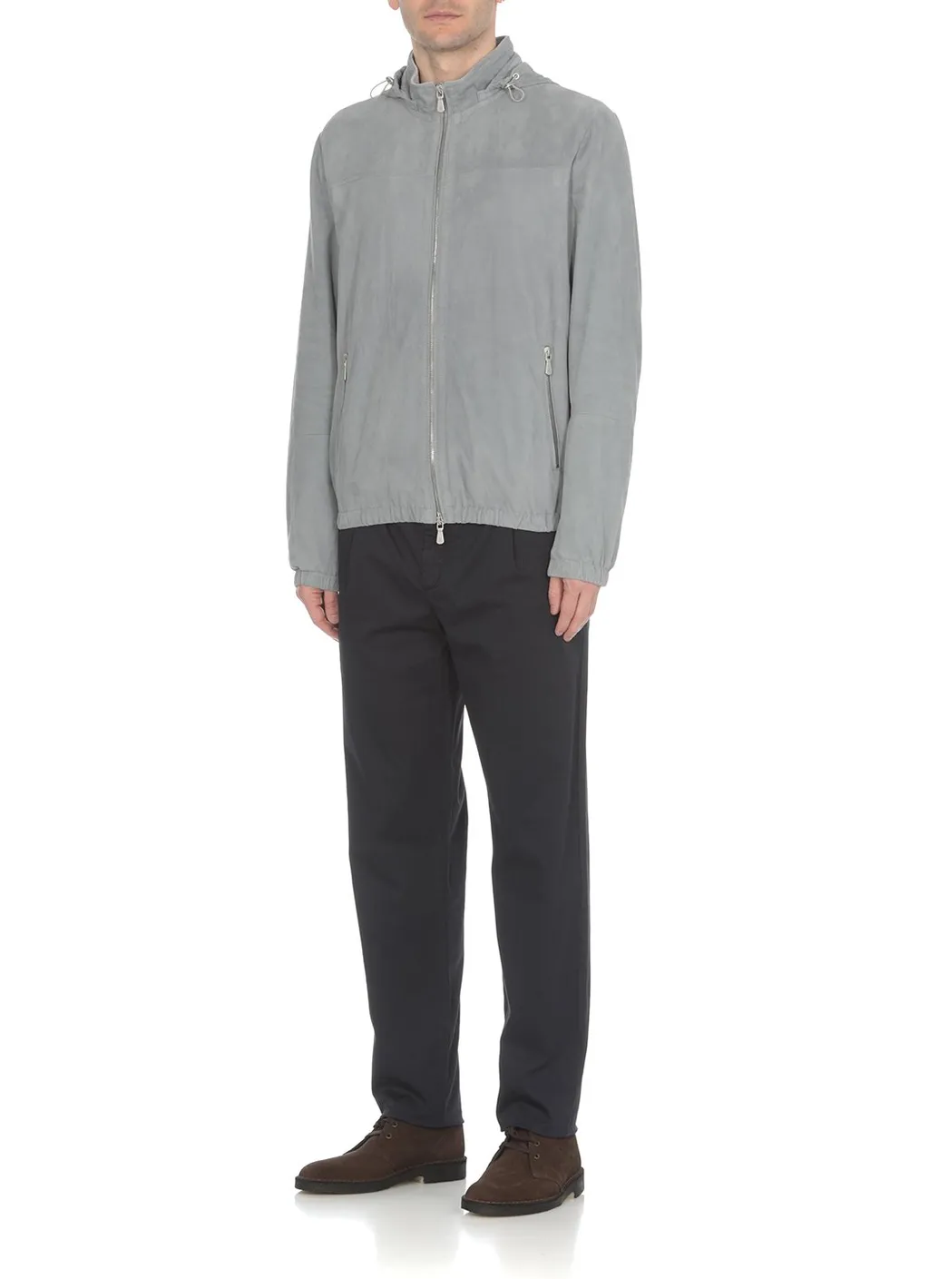 Eleventy Zip-Up Long-Sleeved Jacket