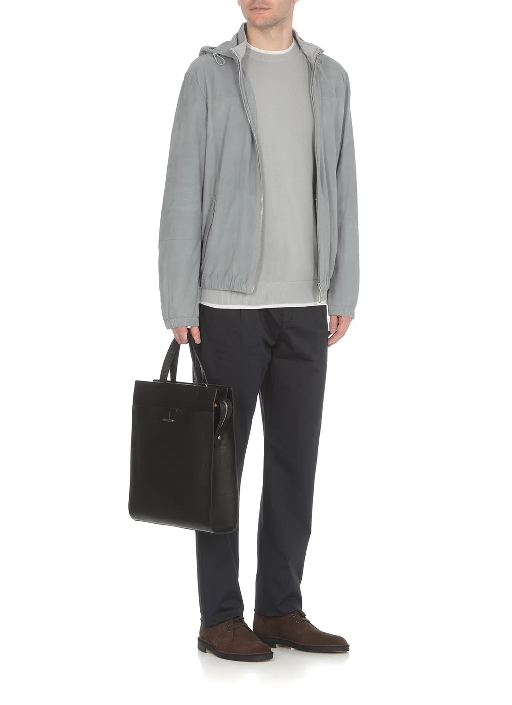 Eleventy Zip-Up Long-Sleeved Jacket