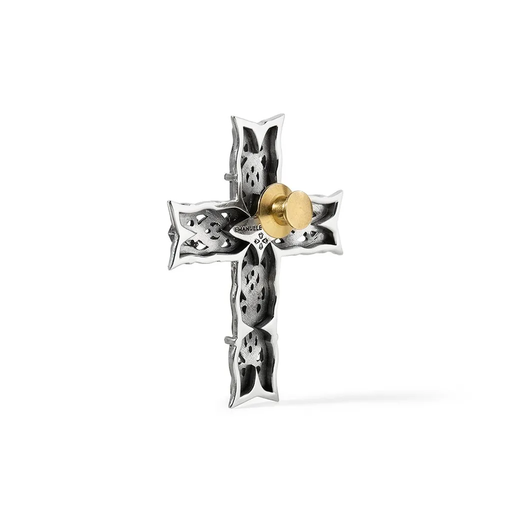 Emanuele Bicocchi Notre-Dame Cross Brooch