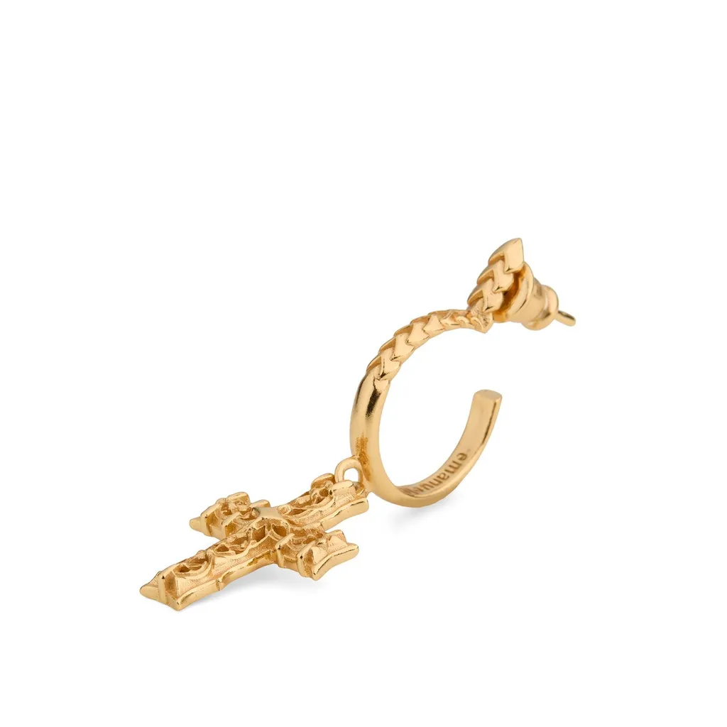 Emanuele Bicocchi Reissue Notre Dame Cross Earring