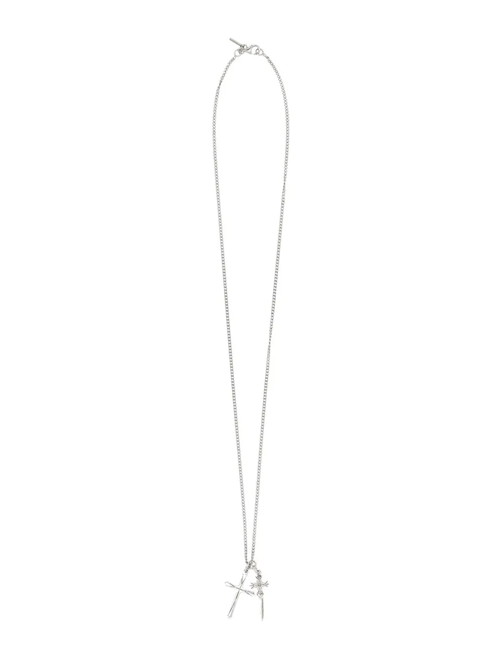 Emanuele Bicocchi Pugnale And Cross Necklace