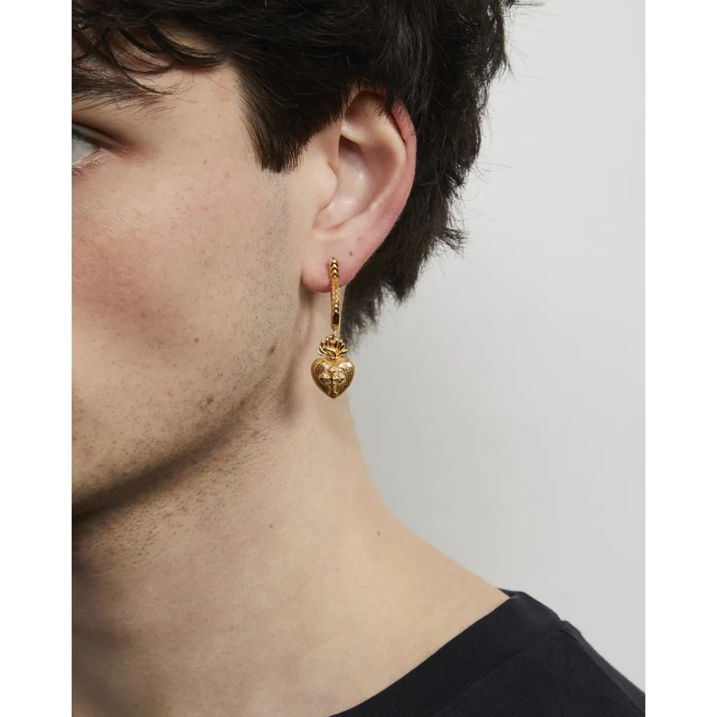 Emanuele Bicocchi Sacred Heart Earring