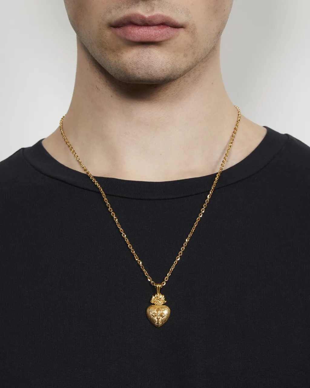 Emanuele Bicocchi Sacred Heart Necklace