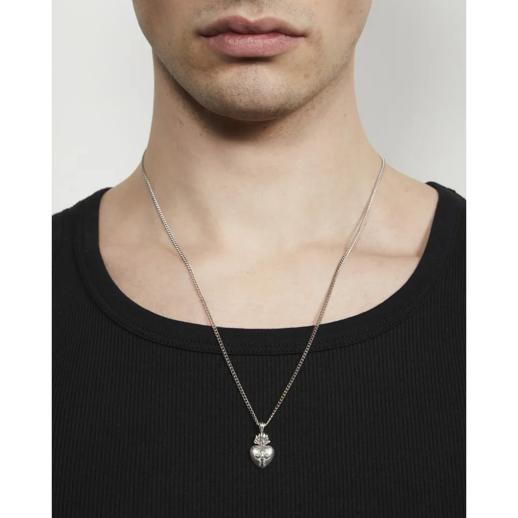 Emanuele Bicocchi Small Sacred Heart Necklace