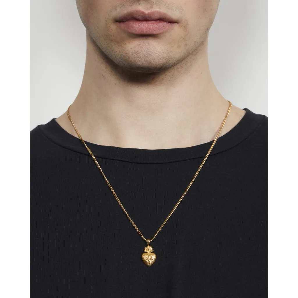 Emanuele Bicocchi Small Sacred Heart Necklace