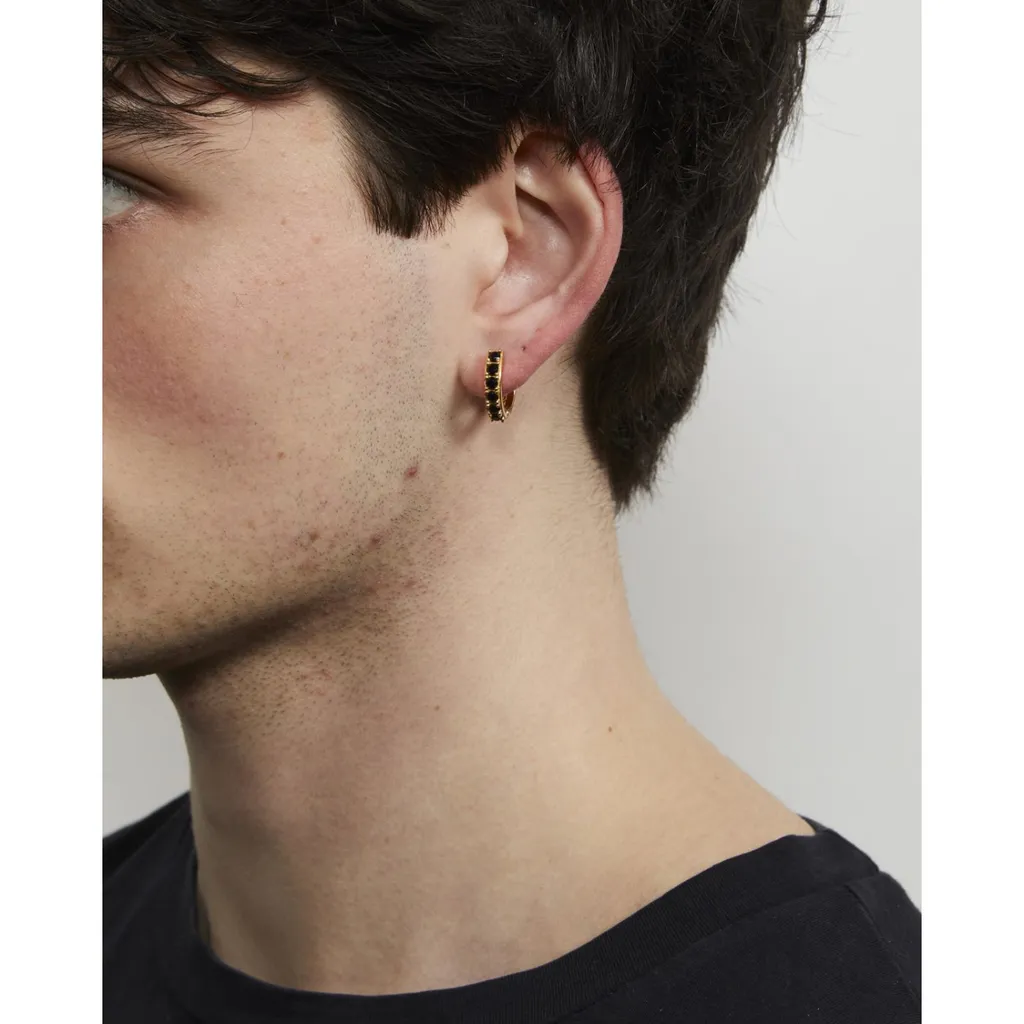 Emanuele Bicocchi Embellished Hoop Earring