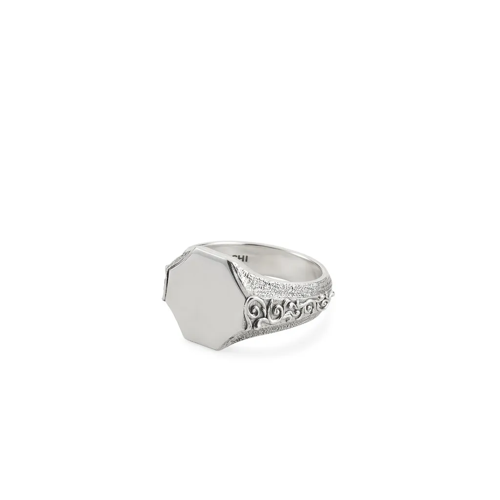 Emanuele Bicocchi Mirror Signet Ring