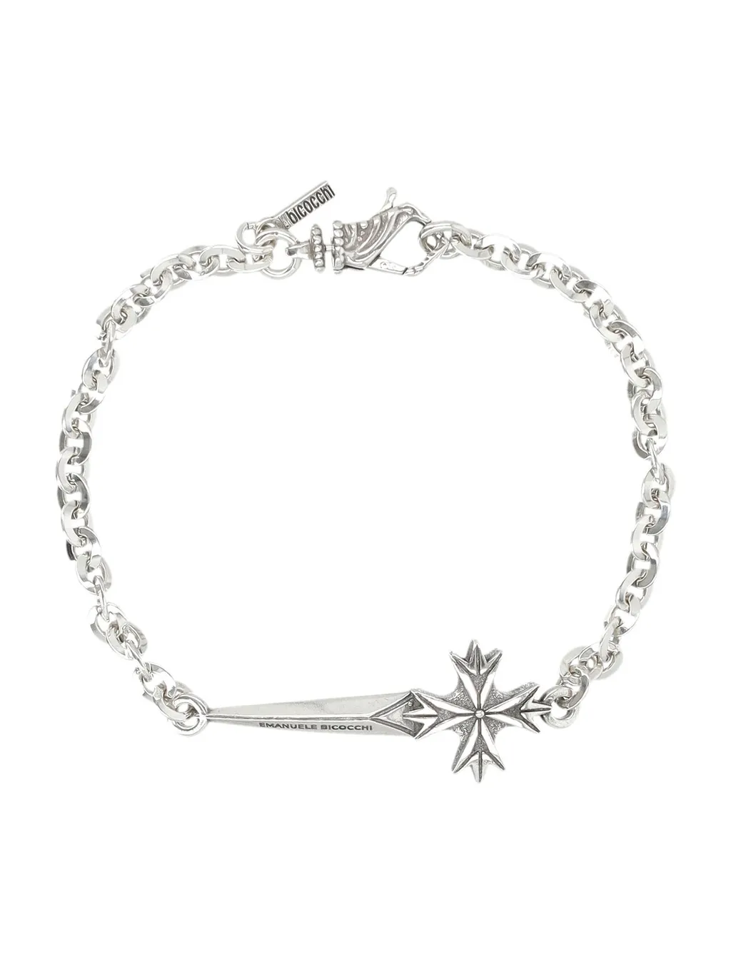 Emanuele Bicocchi Logo-Engraved Bracelet
