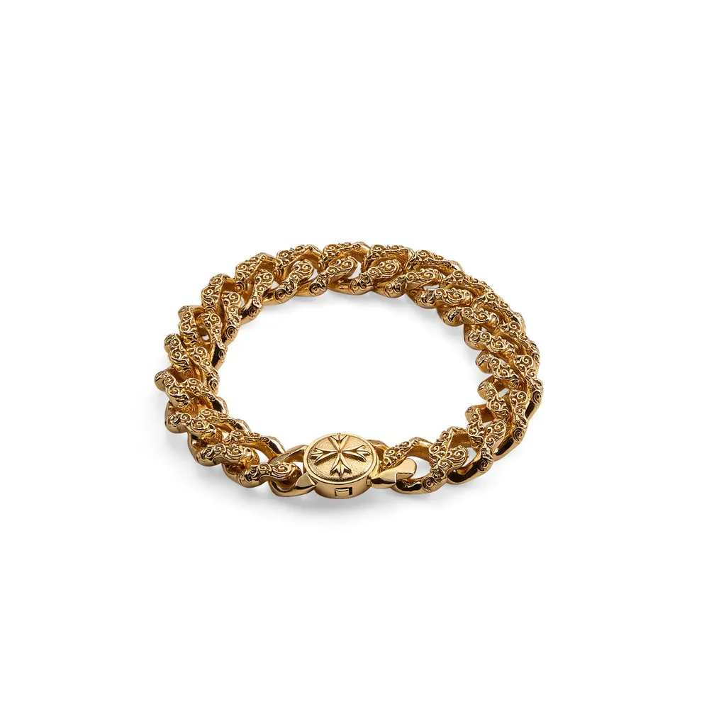 Emanuele Bicocchi Flourish Chain Bracelet