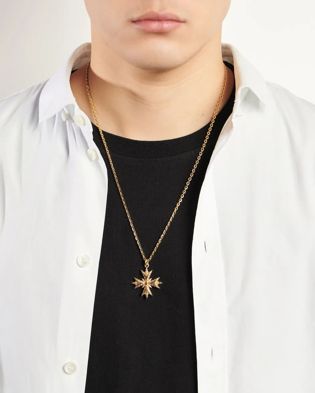 Emanuele Bicocchi Small Crest Necklace