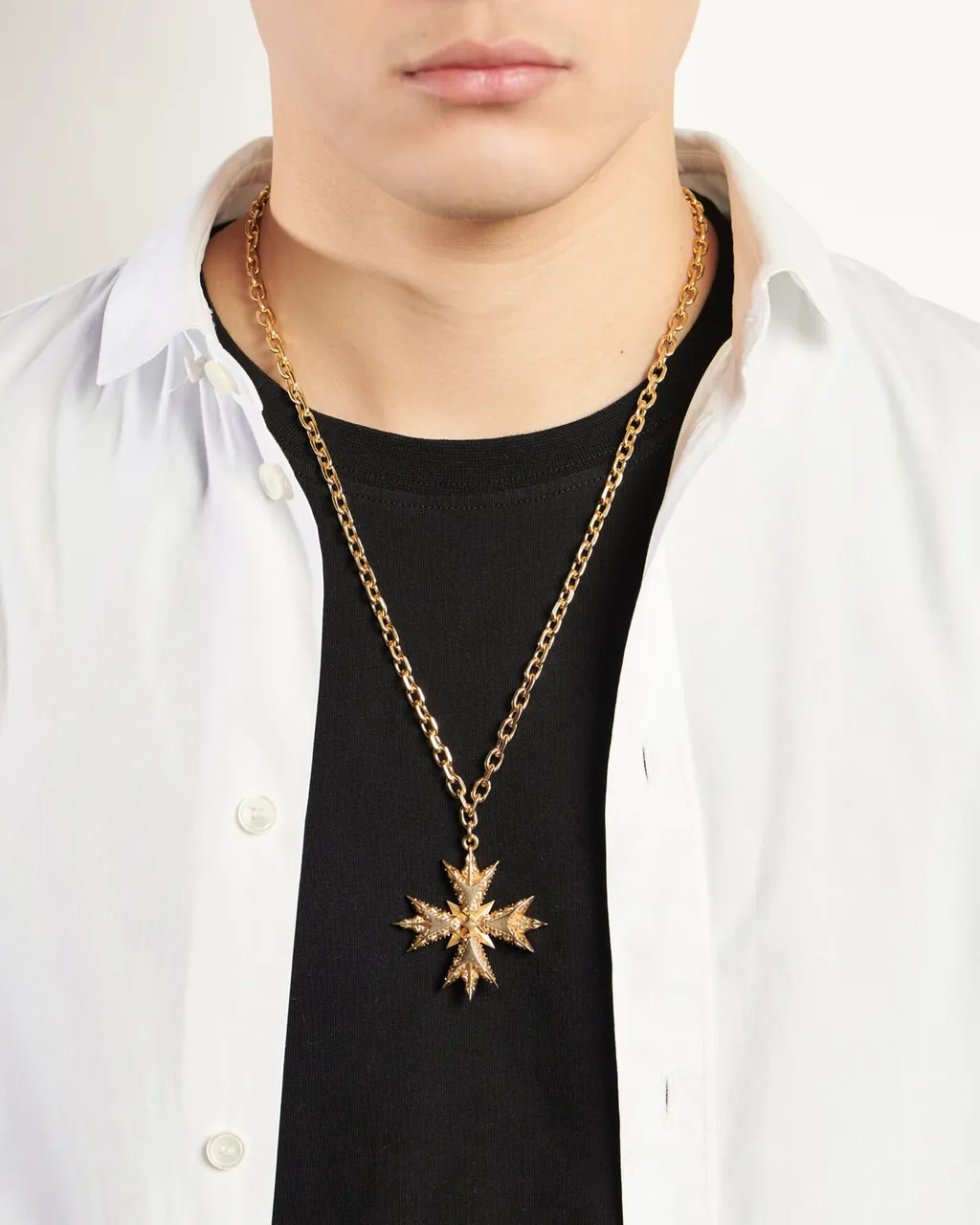 Emanuele Bicocchi Large Crest Necklace
