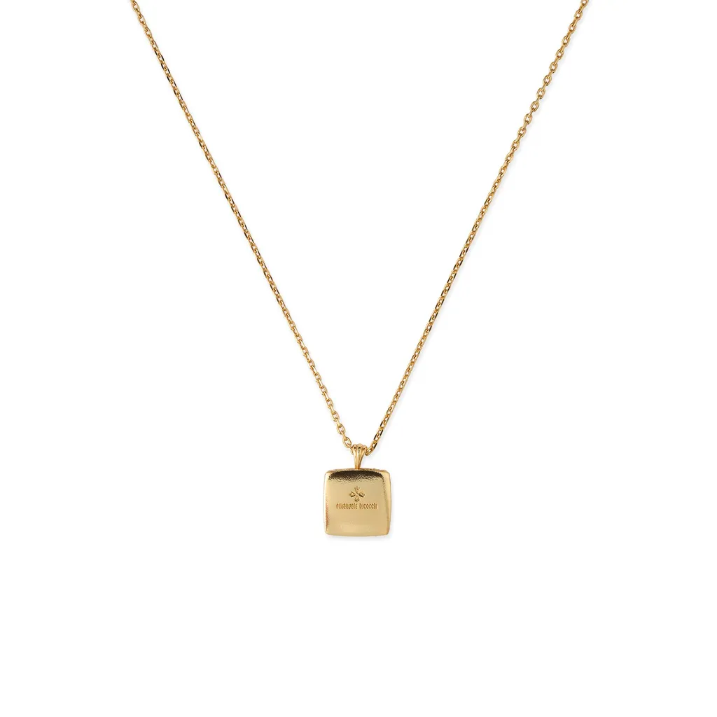 Emanuele Bicocchi Square Amulet Necklace