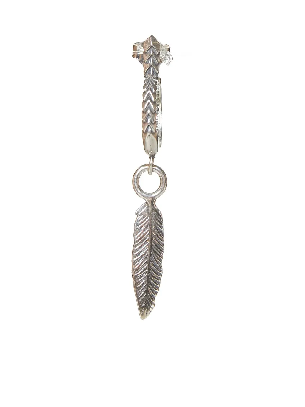 Emanuele Bicocchi Feather Drop Single Earring