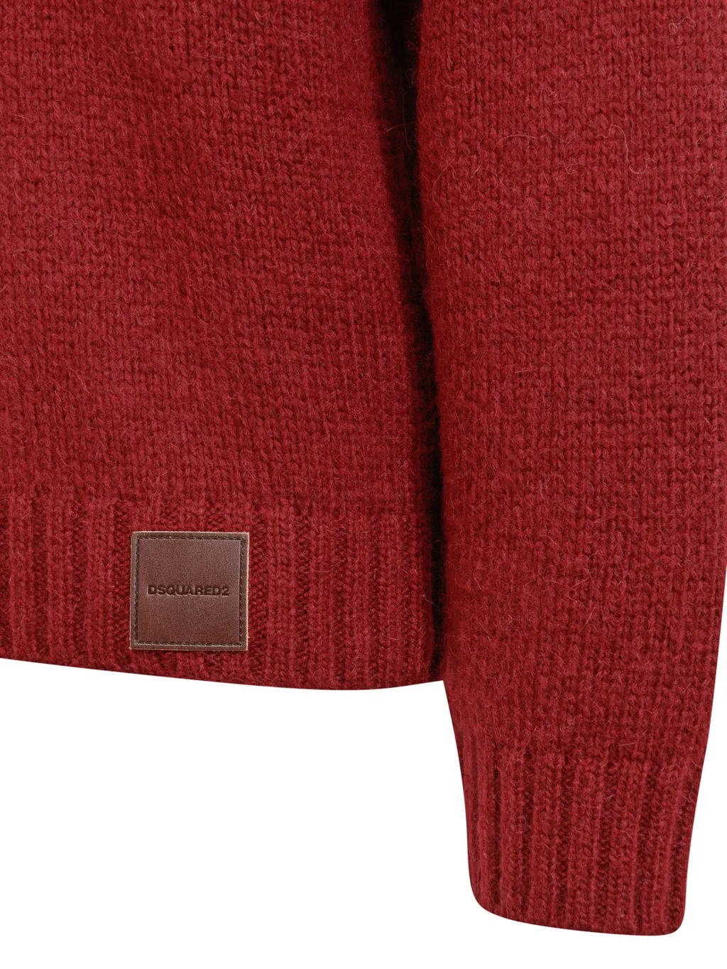 Dsquared2 Logo-Patch Crewneck Jumper