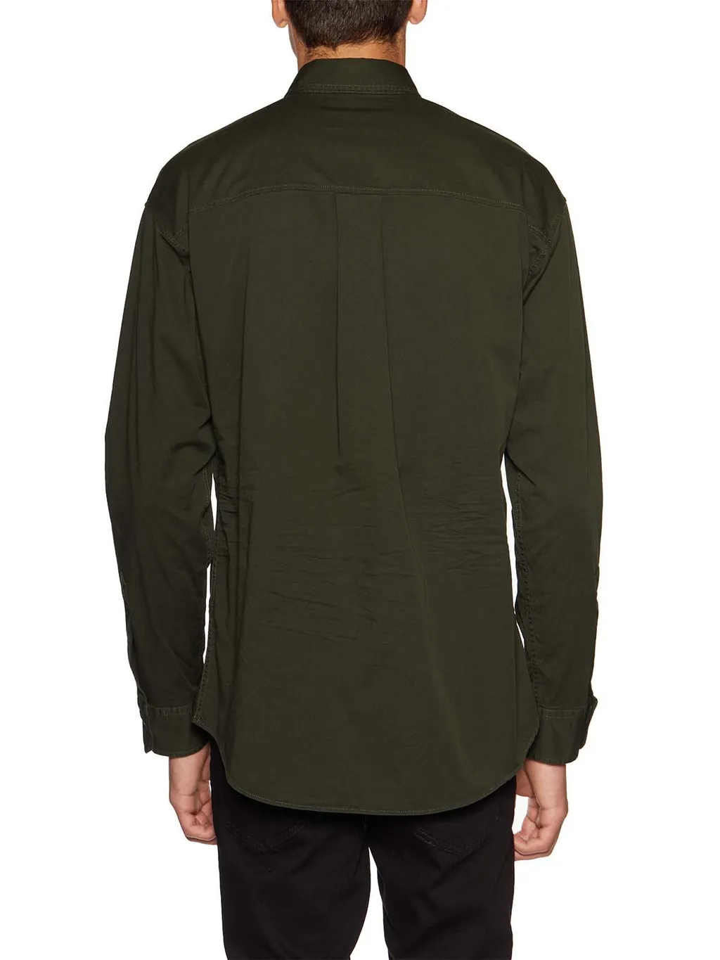 Dsquared2 Logo Print Pocket Patch Shirt