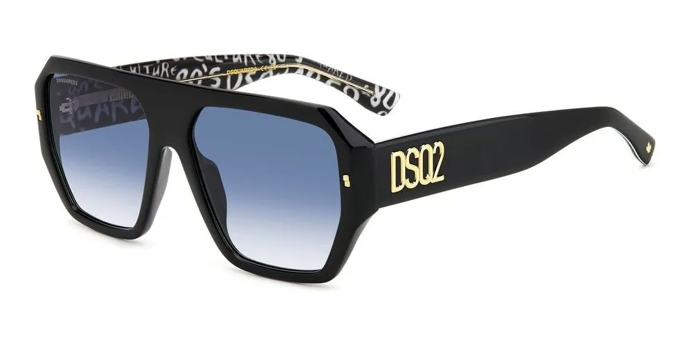 Dsquared2 Eyewear Pilot Square Frame Sunglasses