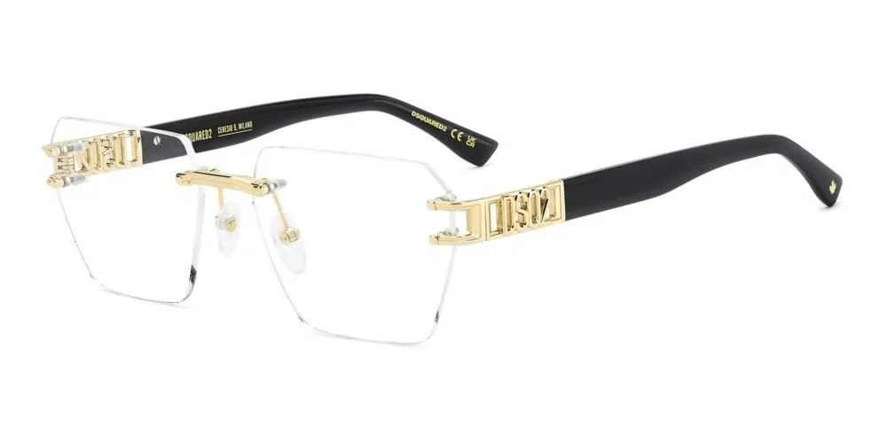 Dsquared2 Eyewear Geometric Frame Glasses